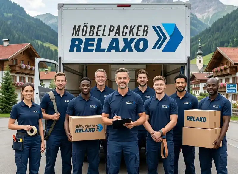 Möbelpacker Relaxo Team beim Umzug